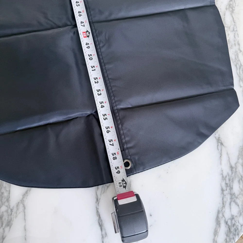 Prada Black Nylon Garment Bag Travel Suit Cover 60x23